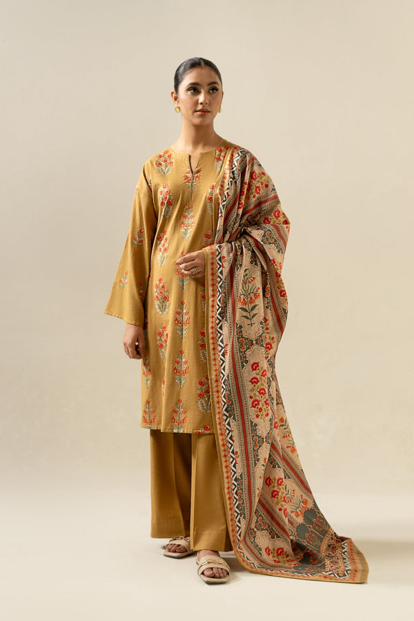 DHANAK | Unstitch | 3PC | SI - F - 22