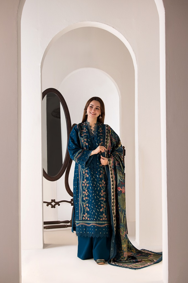 SOBIA NAZIR | EMBROIDERED LAWN | UNSTITCH | 3PC | SI - F - 6008