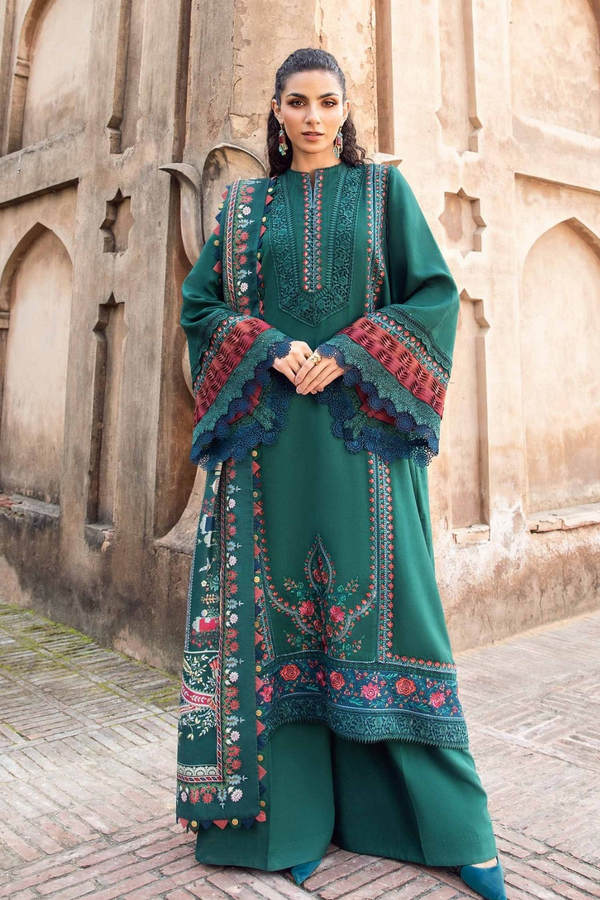 MARIA.B. | EMBROIDERED LAWN | UNSTITCH | 3PC | SI - F - 6032